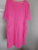Fuchsia zomerjurk - Maat XXL, Kleding | Dames, Jurken, Maat 46/48 (XL) of groter, Ophalen of Verzenden, Zo goed als nieuw, Knielengte