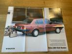 Volvo 360 GLE Sedan - poster, Ophalen of Verzenden, Zo goed als nieuw, Volvo