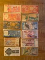 Surinaamse gulden, Ophalen, Zuid-Amerika, Setje