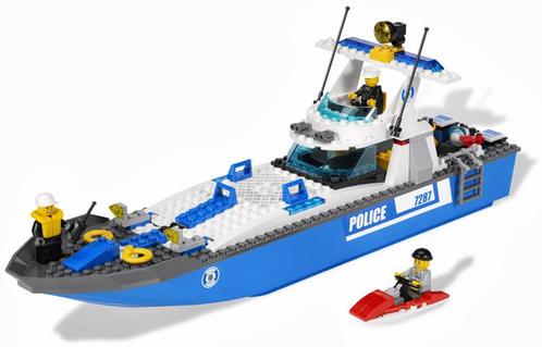 LEGO CITY 7287: Police Boat, Kinderen en Baby's, Speelgoed | Duplo en Lego, Zo goed als nieuw, Lego, Complete set, Verzenden