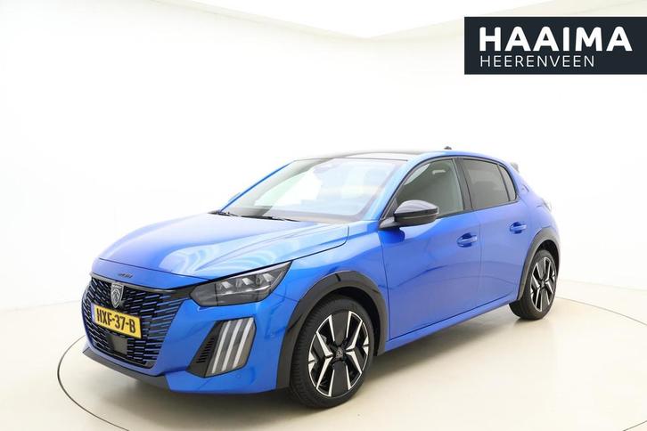 Peugeot 208 Hybrid e-DCS6 GT 136 PK | Navigatie | Camera Voo, Auto's, Peugeot, Bedrijf, Te koop, ABS, Achteruitrijcamera, Airbags