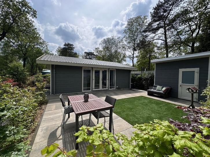 Luxe recreatiewoning Wildhoeve in het hart van de Veluwe!, Huizen en Kamers, Recreatiewoningen te koop, Gelderland, Chalet
