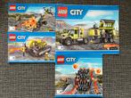 Lego City 60124 Vulkaan onderzoeksbasis, Kinderen en Baby's, Speelgoed | Duplo en Lego, Ophalen of Verzenden, Lego, Zo goed als nieuw