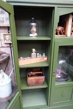 Vitrine bergmeubel, Ophalen, Gebruikt, 100 tot 150 cm, 25 tot 50 cm