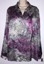 Sommermann blouse maat 48, Kleding | Dames, Ophalen of Verzenden, Zo goed als nieuw, Paars, Blouse of Tuniek