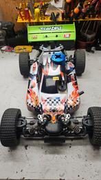 Te koop leuke reely rex, Hobby en Vrije tijd, Modelbouw | Radiografisch | Auto's, Gebruikt, Ophalen of Verzenden, Schaal 1:8, Nitro