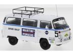 VW T2 BUS TEAM PORSCHE MARTINI SAFARI RALLY - RALLY ASSISTAN, Hobby en Vrije tijd, Modelauto's | 1:43, Overige merken, Auto, Info@premium-collectibles.com