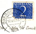 978823	Overberg	Utr 1954 Vacantiecentrum	De Ossenberg	Gelope, Ophalen of Verzenden, 1940 tot 1960, Gelopen, Utrecht