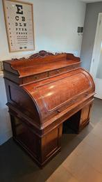 Biedermeier stijl Cilinderbureau van mahoniehout, Ophalen