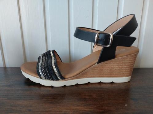 Trend One sleehakken 37 sandalen sandaal hak schoen, Kleding | Dames, Schoenen, Zwart, Ophalen of Verzenden
