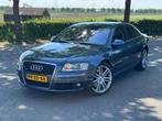 Audi A8 3.2 FSI Quattro Pro Line 99-XD-KK, Auto's, Audi, Automaat, Gebruikt, Blauw, 1760 kg