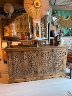 Prachtig India/Ibiza style dressoir, Ophalen, Nieuw, 25 tot 50 cm, 150 tot 200 cm