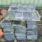 kruisdakpannen grijs 150 stuks Belveld, Doe-het-zelf en Verbouw, Dakpannen en Dakbedekking, Ophalen, Steen of Klei, 5 tot 10 m²