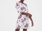 Nieuwe H&M Divided jurk bloemen maat 40, Maat 38/40 (M), H&M, Wit, Nieuw