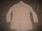 Superstar beige gebreid vest maat M, Maat 38/40 (M), Beige, Ophalen of Verzenden, Gedragen