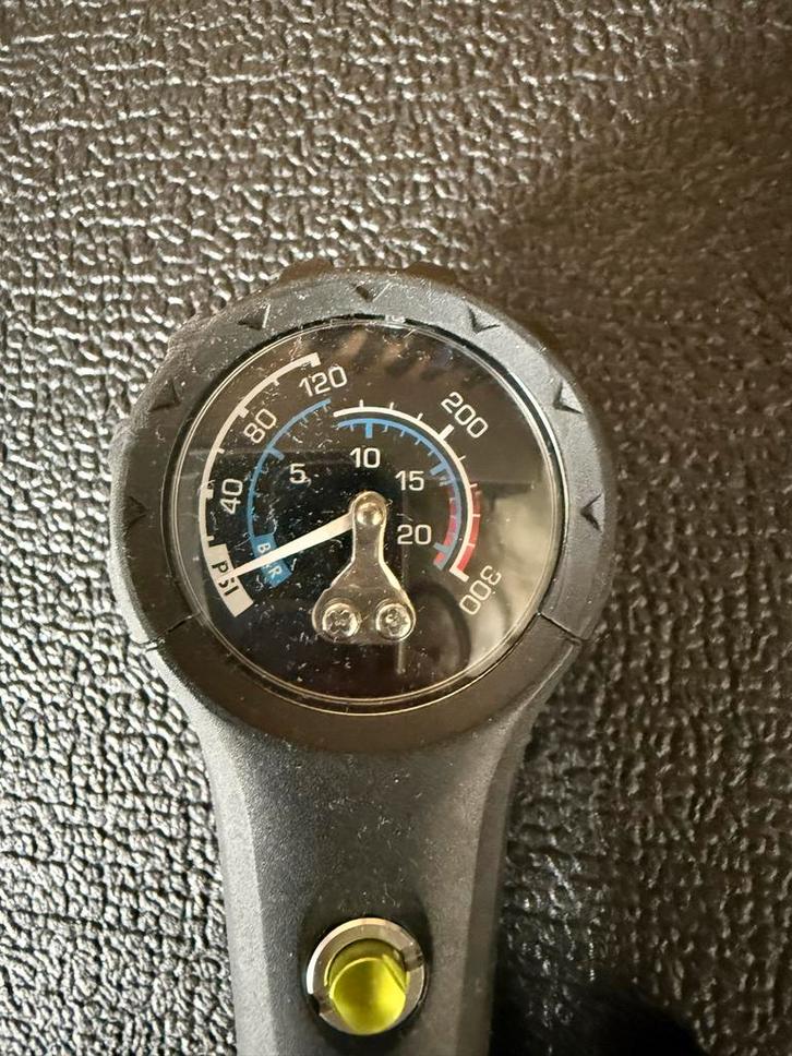 Cannondale Voorvork Luchtpomp, Fietsen en Brommers, Fietsaccessoires | Fietspompen, Gebruikt, Drukmeter, Ophalen