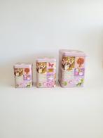 Set van 3 maten roze blikken met deksel trommels, Verzamelen, Blikken, Ophalen of Verzenden, Zo goed als nieuw, Overige