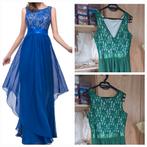 nieuwe galajurk maat 38 groen (1), Maat 38/40 (M), Galajurk, All2wish4, Nieuw