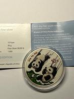 Panda j 2022, Ophalen of Verzenden, Losse munt, Zilver