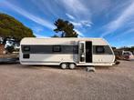 Hobby Prestige 720 KWFU BJ 2020 7 Persoons staat in Portugal, Caravans en Kamperen, Rondzit, Hobby, Bedrijf, Meer dan 6