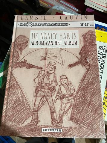 Blauwbloezen hardcover De Nancy Harts Album van het Album beschikbaar voor biedingen