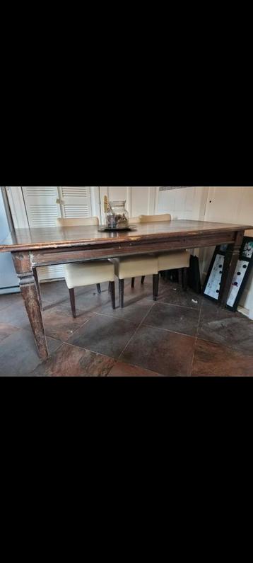 Eettafel, opknapper beschikbaar voor biedingen