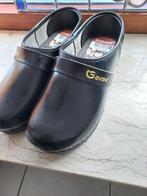 klompen zwart leder/hout mt. 40. Gevavi 900, Tuin en Terras, Werkkleding, Dames, Schoenen, Ophalen of Verzenden, Gevavi