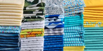 Pakket 3 partij Quilt/ hobby lapjes 100stuks van 10x10cm  beschikbaar voor biedingen