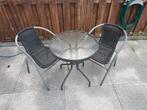 Tuinsetje - Tafel en 2 Stoelen - Gratis!, Tuin en Terras, 2 zitplaatsen, Overige materialen, Gebruikt, Eettafel
