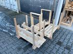 8 houten bokken en 11 pallets, Ophalen, 50 mm of meer, Pallet, Minder dan 200 cm