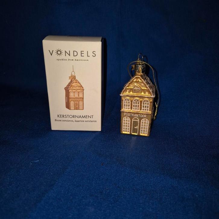 Vondels kerstornament PostNl postkantoor, Diversen, Kerst, Zo goed als nieuw, Ophalen of Verzenden