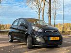 Kia Picanto 1.0 Cvvt 5-DRS 2013 Zwart, Voorwielaandrijving, Euro 5, Stof, Zwart