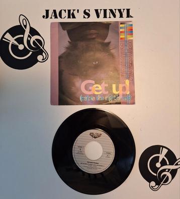 Technotronic - Get Up! 7" Single Dance Classic beschikbaar voor biedingen
