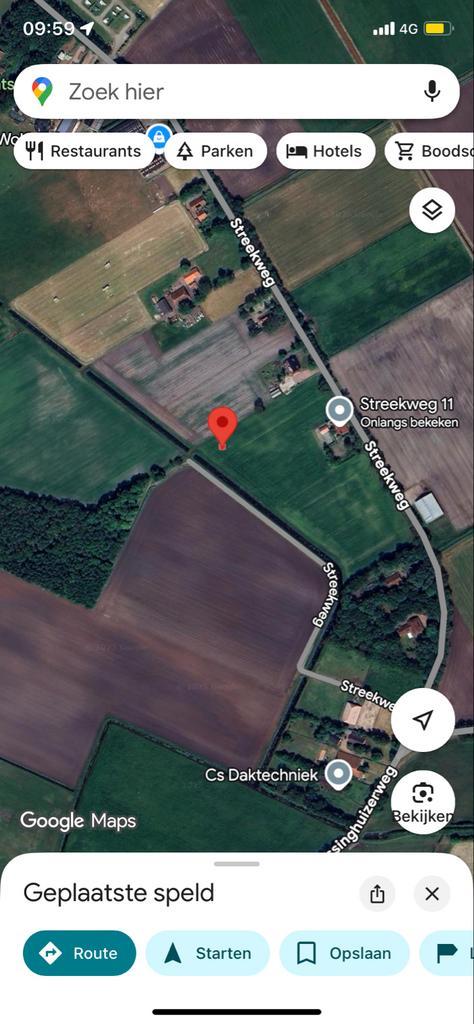 Agrarische kavel grond 1000m2, Huizen en Kamers, Kavels en Percelen, Verkoop zonder makelaar
