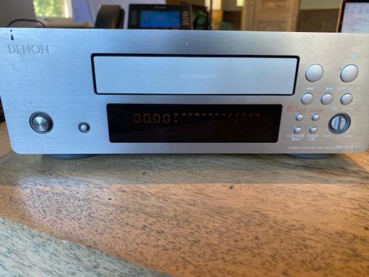 DENON STEREO CASSETTE TAPE DECK UDR-F10, Audio, Tv en Foto, Professionele Audio-, Tv- en Video-apparatuur, Gebruikt, Audio, Ophalen
