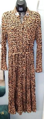 JUFFROUW JANSSEN JURK MT 38, Maat 38/40 (M), Bruin, Ophalen of Verzenden, Zo goed als nieuw