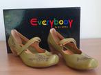 Everybody Pumps Maat 38 - Groen met Bloemen, Pumps, Everybody, Ophalen of Verzenden, Zo goed als nieuw