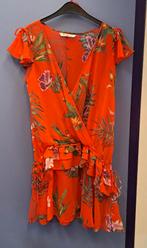 Desigual rode tuniekjurk floral dress maat 42 artnr 48738