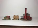 Diverse huisjes (fabriekje is verkocht!), Hobby en Vrije tijd, Modeltreinen | H0, Overige merken, Gebruikt, Gelijkstroom of Wisselstroom