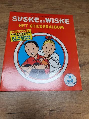 Suske en Wiske Stickeralbum beschikbaar voor biedingen