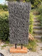 Mooi woonaccessoire met hout, Ophalen, Zo goed als nieuw