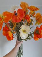 Grote bos kunstbloemen klaprozen!, Verzenden, Binnen