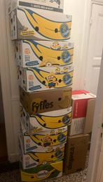 Bananen- en verhuisdozen, Doe-het-zelf en Verbouw, Kratten en Dozen, Ophalen, Zo goed als nieuw, Doos, 35 tot 50 cm