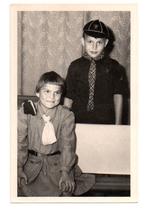 Fotokaart met welp en kabouter van scouting padvinderij, Verzamelen, Ophalen, 1960 tot 1980, Ongelopen