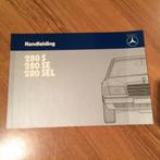 Instructieboek Mercedes-Benz 280 S, 280 SE / SEL  W126 1984, Ophalen of Verzenden