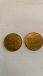 2 x Cariba bad munt, Postzegels en Munten, Edelmetalen en Baren, Goud, Ophalen of Verzenden