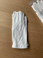 Sjieke katoenen stoffen witte handschoenen, nieuw in plastic, Handschoenen, Nieuw, Ophalen of Verzenden