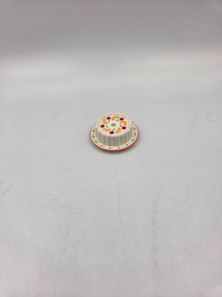 Lego Cake with Red Cherries and Orange Wedges Pattern, Kinderen en Baby's, Speelgoed | Duplo en Lego, Gebruikt, Lego, Complete set