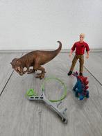 Schleich 41465 Tyrannosaurus Rex Aanval dino set, Ophalen of Verzenden, Zo goed als nieuw, Jongen of Meisje