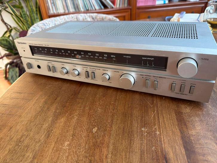 Technics SA-104 FM/AM Stereo Receiver - Vintage, Audio, Tv en Foto, Versterkers en Receivers, Gebruikt, Stereo, Overige merken